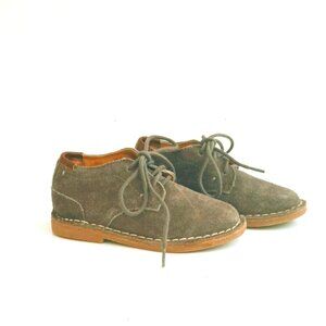 Kenneth Cole Gray Suede Shoes 7 Toddler Lace Up Chukka Boots